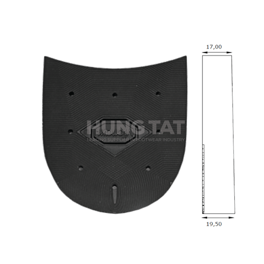 Vibram《5348》GODZILLA Heel 17mm - 19.5mm