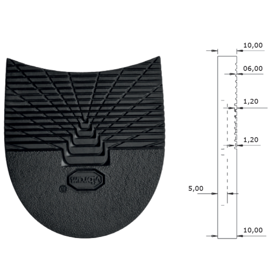 Vibram 5345 SUNRISE Heel 10mm