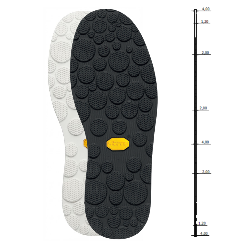 Vibram 1434 Emma Full Soles【MADE IN ITALY / TOP QUALITY】