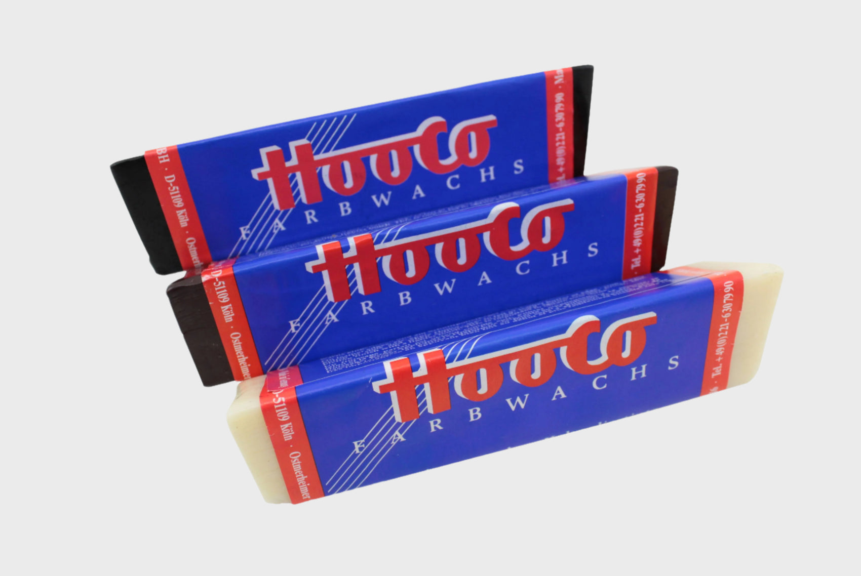 Hooco triangel wax 《BLACK/BROWN/NEUTRAL》